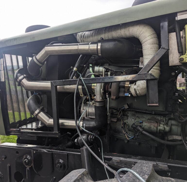 MB Trac 800 Turbo Umbau
